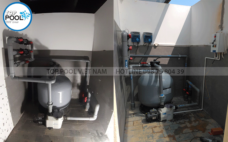 lọc nước bể bơi
