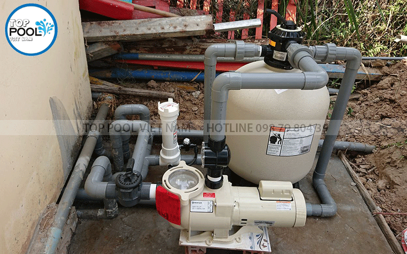 thiết bị lọc nước hồ bơi