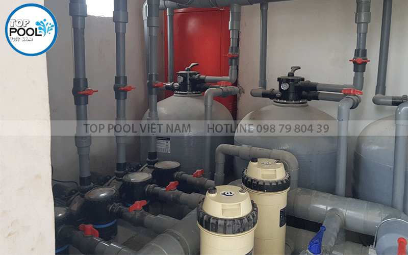 lọc nước hồ bơi công cộng
