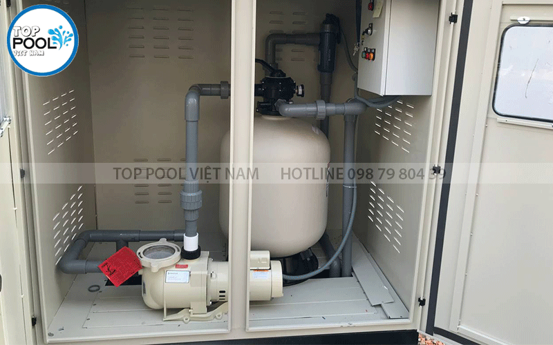 lọc nước hồ bơi gia đình