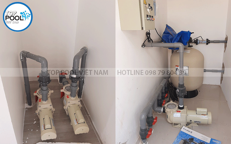 lọc nước hồ bơi gia đình