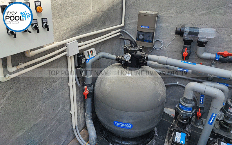 lọc nước hồ bơi waterco