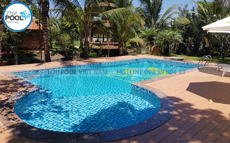 mẫu hồ bơi biệt thự nhà vườn