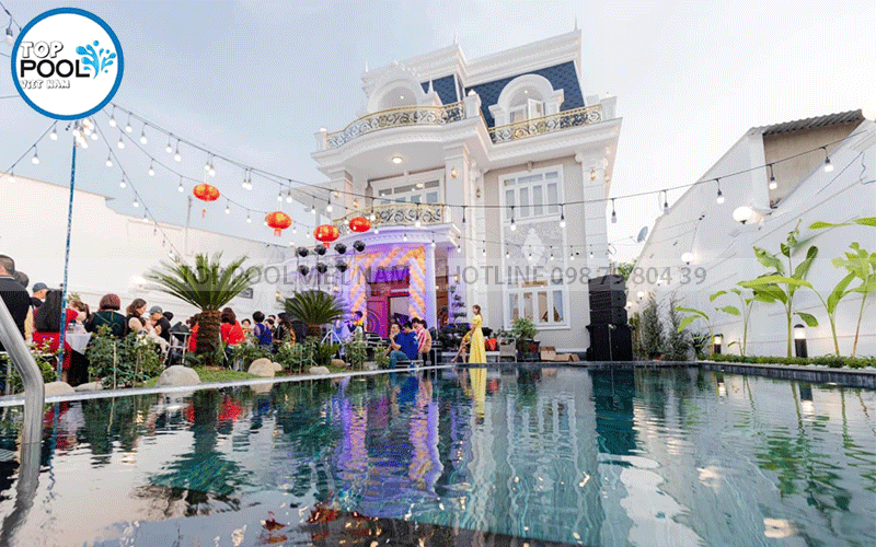 mẫu hồ bơi đẹp trong nhà