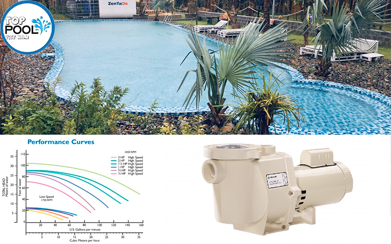 Máy bơm Pentair Whisperflo 2HP