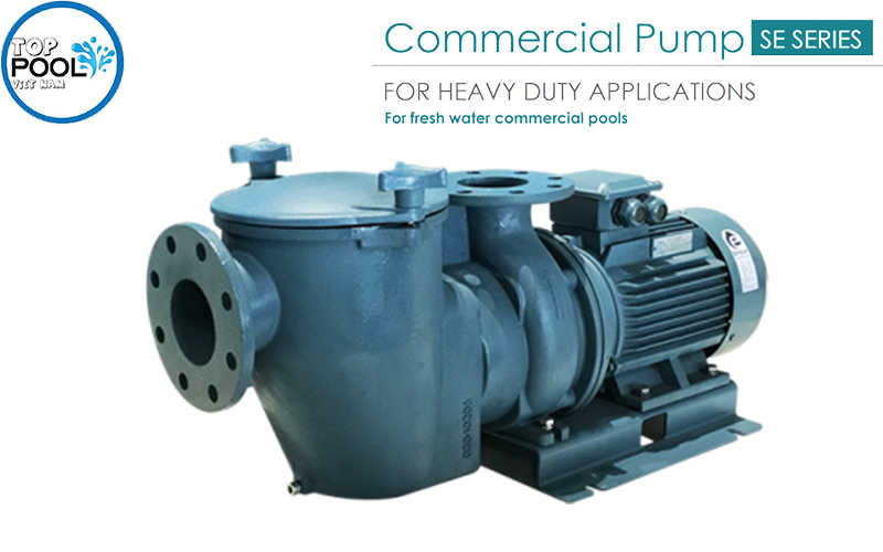 Máy bơm hồ bơi emaux SE5,5 công suất 55m3/h