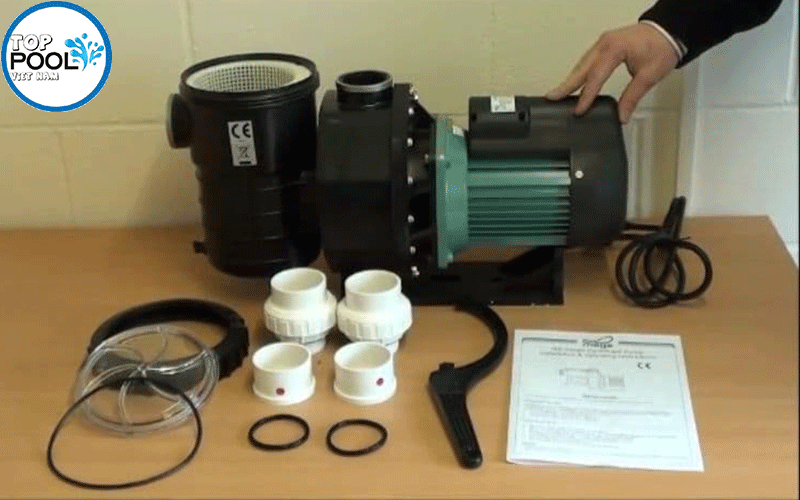 Lắp đặt máy bơm hồ bơi Emaux SB10