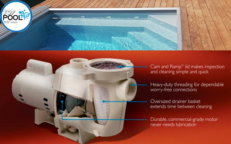 máy bơm Pentair Whisperflo 1HP