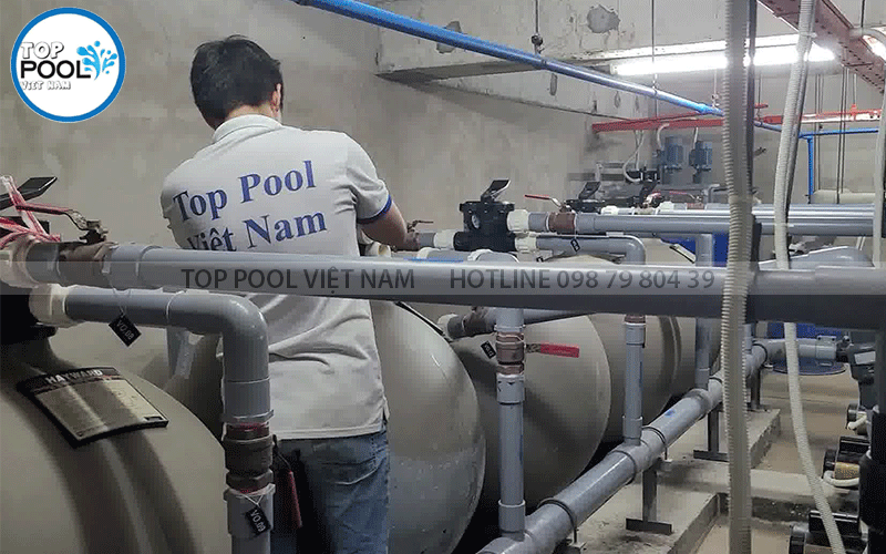 máy bơm lọc nước bể bơi