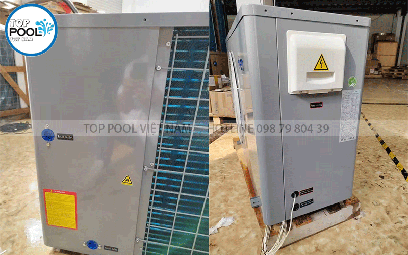 máy bơm nhiệt hồ bơi heat pump