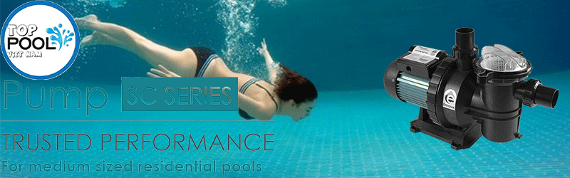 máy bơm hồ bơi emaux sc150