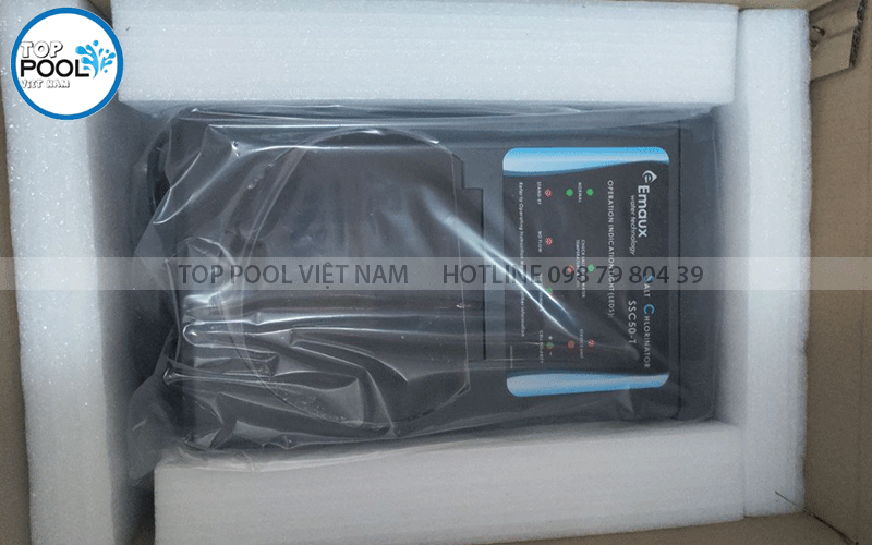 máy điện phân muối emaux