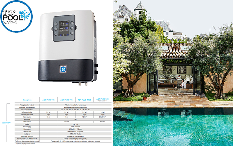 Máy Điện Phân muối tạo clo Hayward