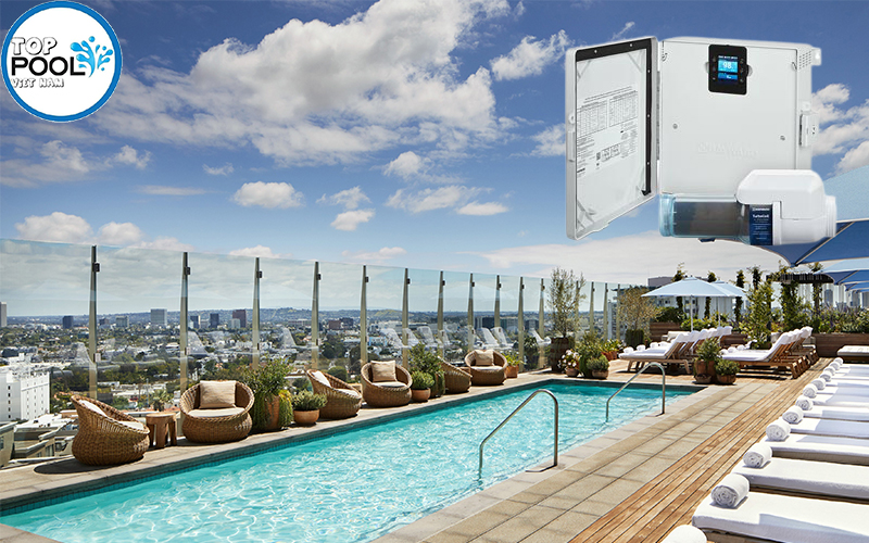 Máy điện phân muối hồ bơi