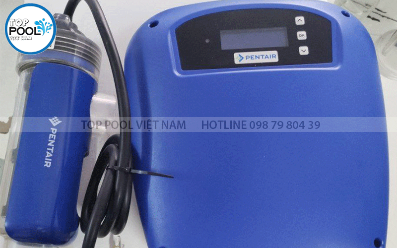 máy điện phân muối hồ bơi gia đình