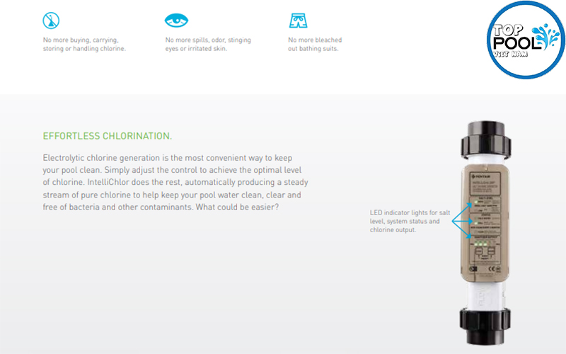 điện phân muối IntelliChlor IC60