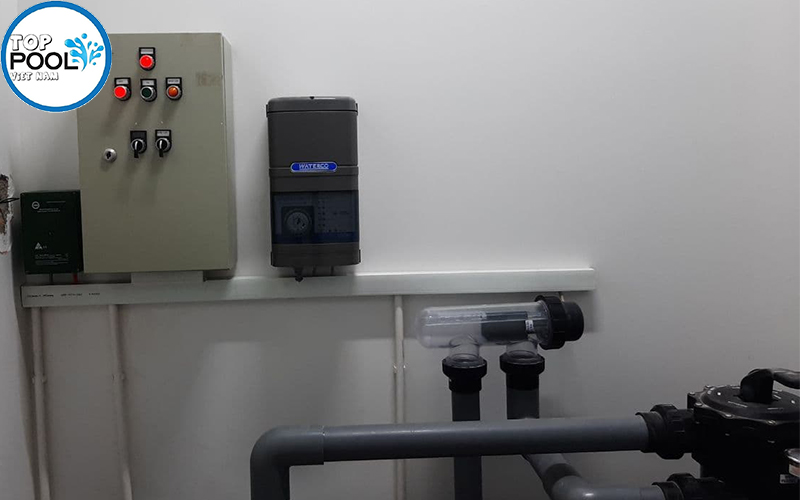 lắp đặt máy điện phân muối Waterco ST 3000