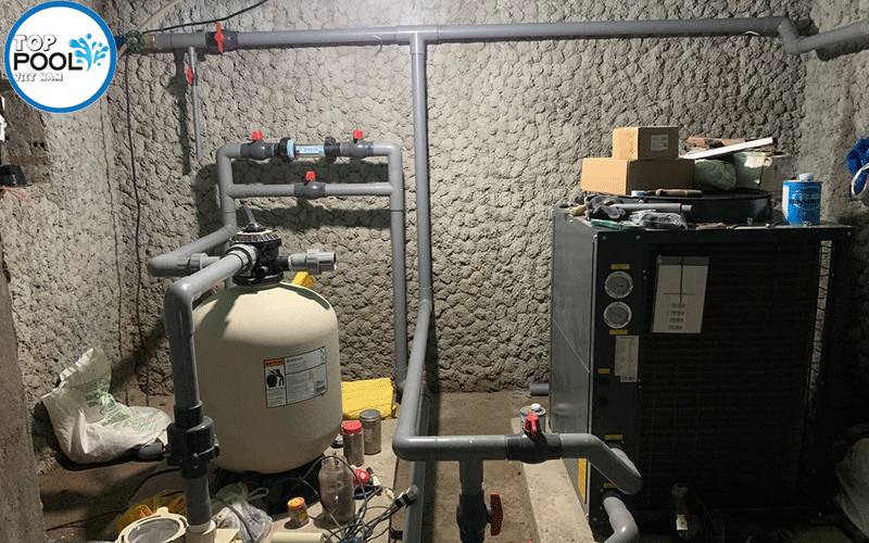 máy làm nóng nước hồ bơi