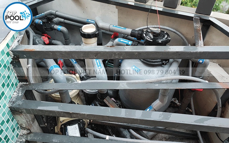 máy lọc hồ jacuzzi