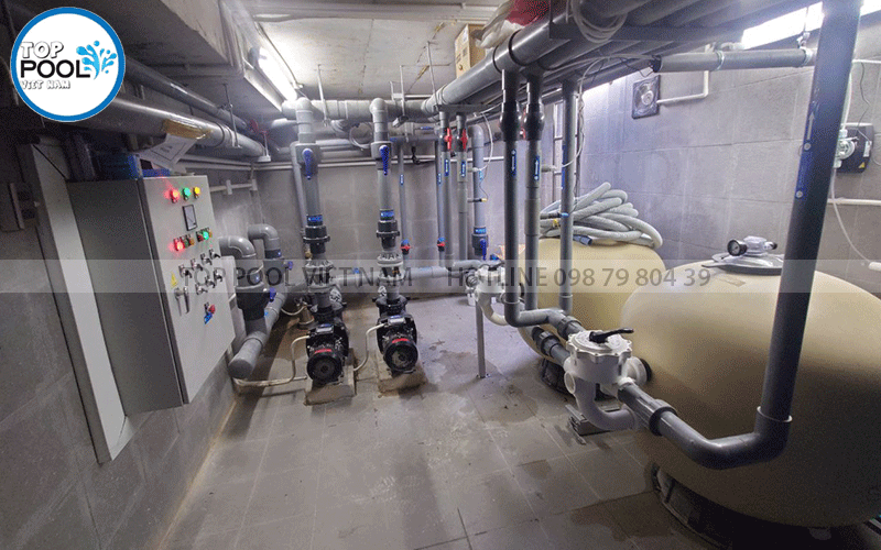 máy lọc nước bể bơi kinh doanh