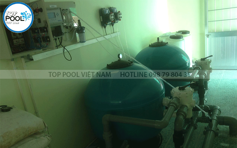 máy lọc nước bể bơi kinh doanh
