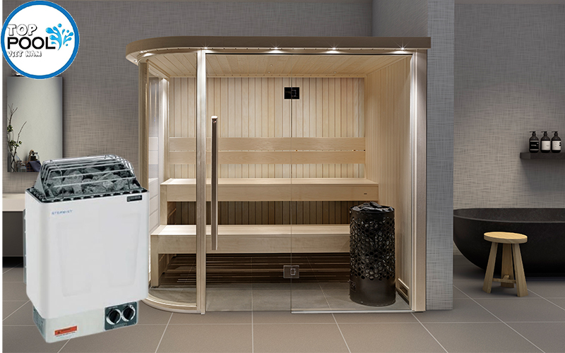 Lắp đặt Máy xông hơi khô Steamist 6 Kw