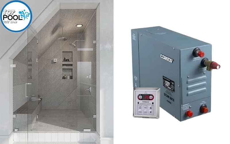 Máy xông hơi ướt Coast 5KW