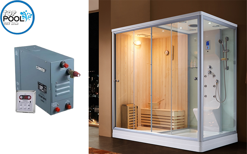 Máy xông hơi ướt Coast 12KW KSA-120