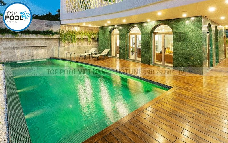 nhà đẹp hiện đại có hồ bơi tại TP.HCM