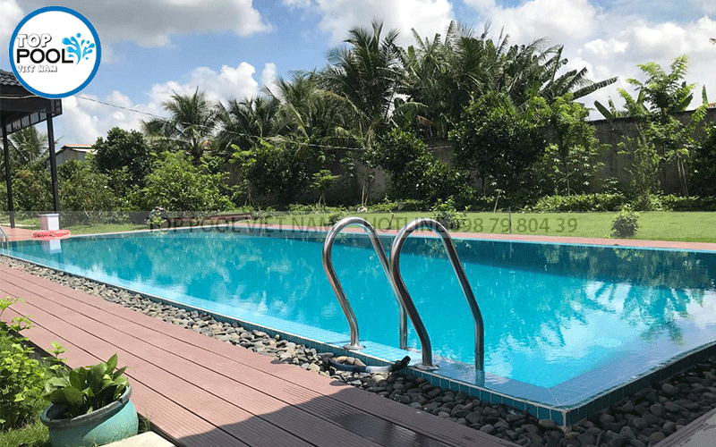 nhà đẹp hiện đại có hồ bơi tại Long An