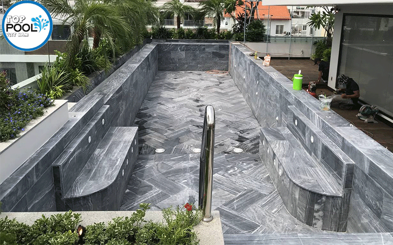 Thi công hồ bơi