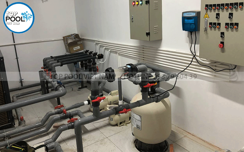 phòng máy hồ bơi