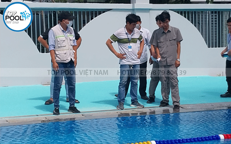 quy đinh lấy mẫu nước hồ bơi đi xét nghiệm