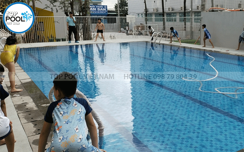 quy định xet nghiệm nước hồ bơi trường học
