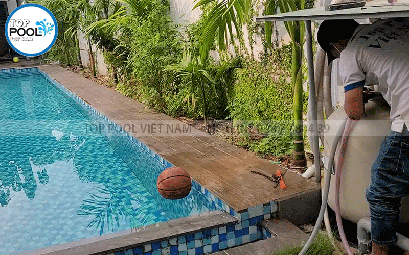 sửa chữa bình lọc cát hồ bơi