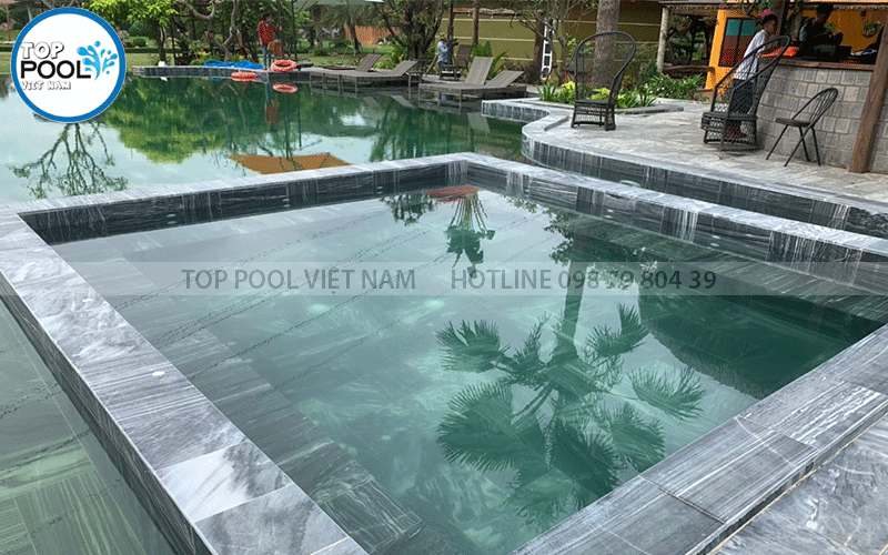 sửa chữa hồ bơi Homestay