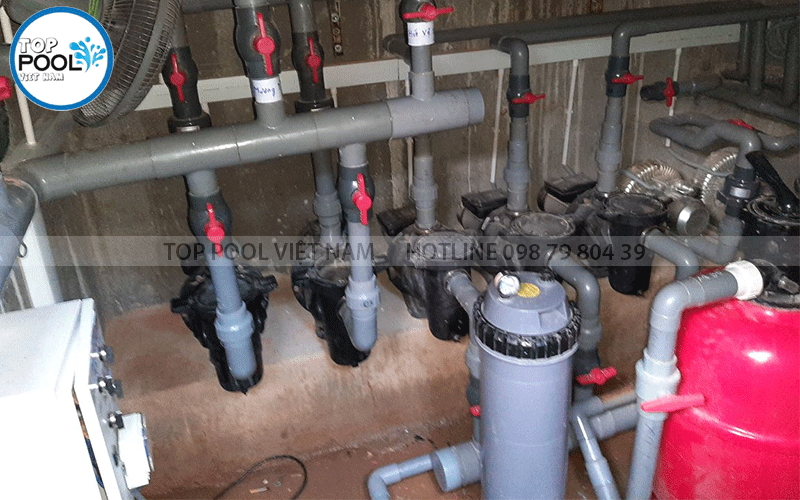 sửa chữa máy lọc nước hồ bơi