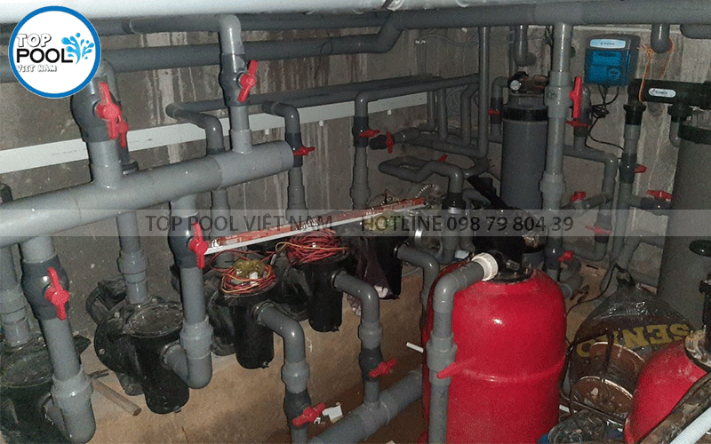 sửa chữa thiết bị lọc hồ bơi