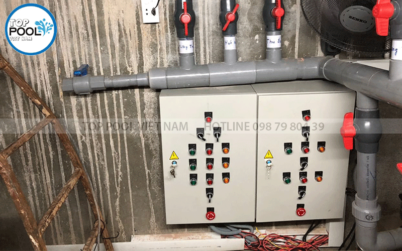 sửa chữa tủ điện hồ bơi