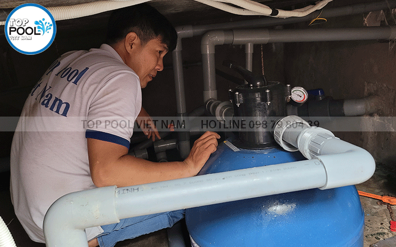 sửa máy lọc nước hồ bơi