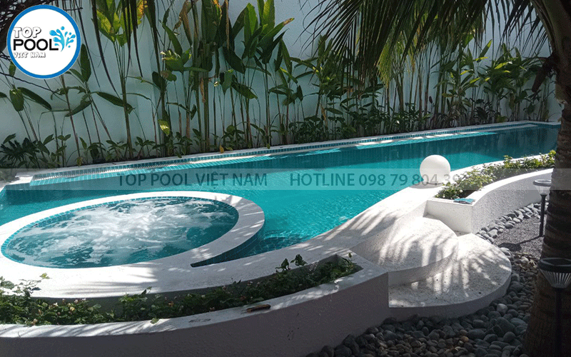 thi công bể bơi gia đình tại TP HCM