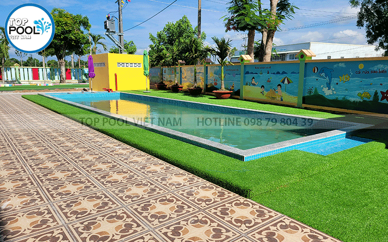 thi công bể bơi gia đình
