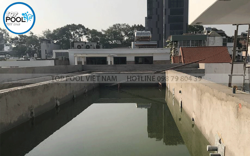 thi công bể bơi ngoài trời tại Tây Ninh