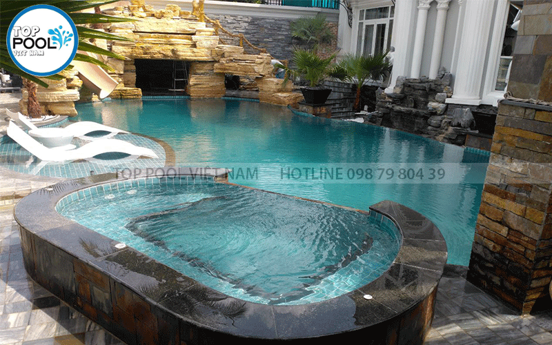 thi công hồ bơi biệt thự
