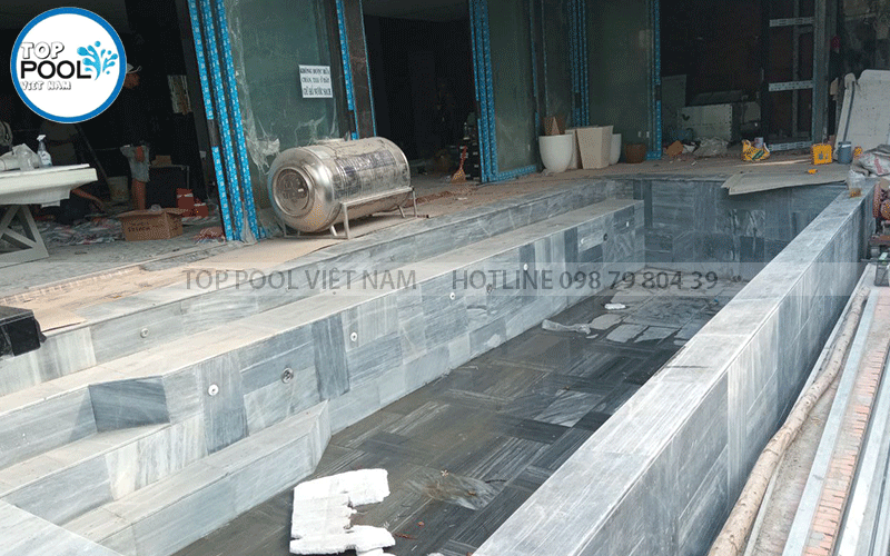 thi công hồ bơi gia đình