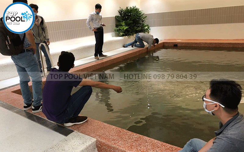 thi công hồ bơi mini tại bình dương