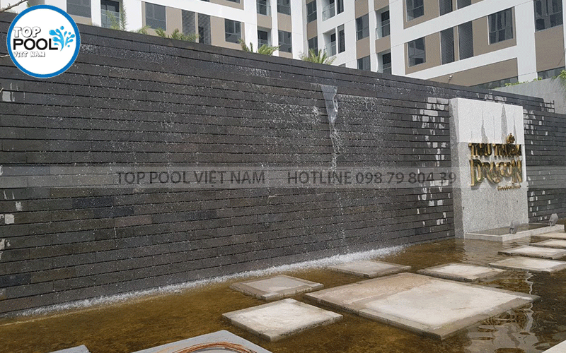 thi công tiểu cảnh thác nước