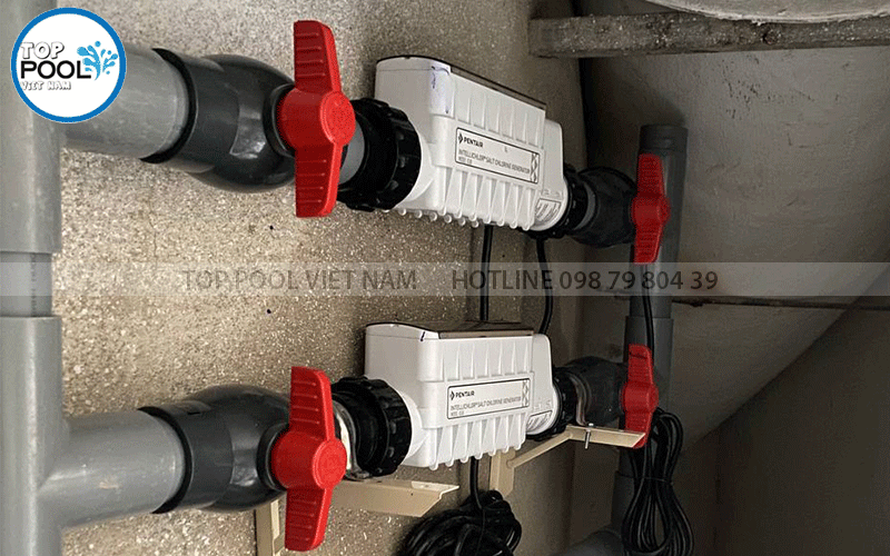 Máy điện phân muối Pentair