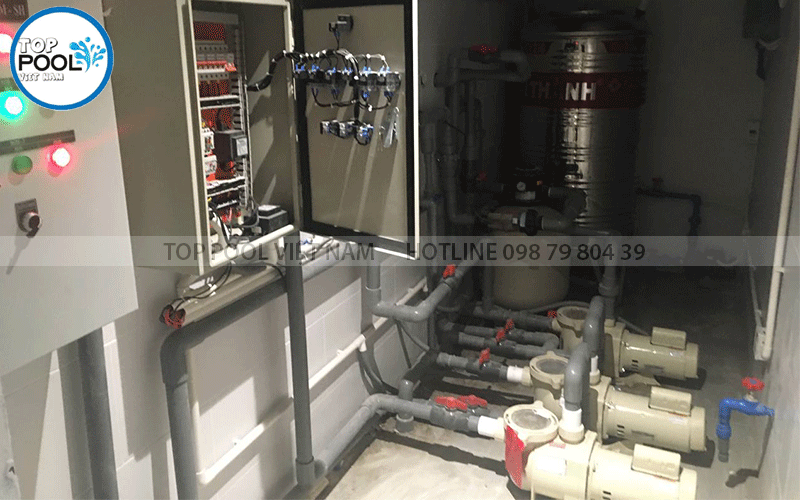 Thiết bị hệ thống lọc nước hồ bơi
