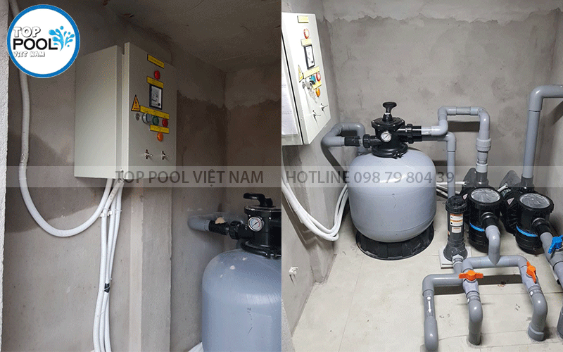 thiết bị hồ bơi gia đình hàm tân